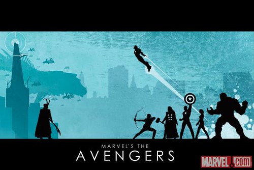 SDCC Avengers DVD Pre-order Poster