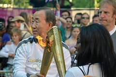 London 2012 Olympic Torch Relay - Day 69 - Camden to Westminster