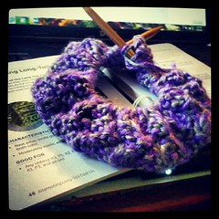 Cowl progress #knitting #knit #yarn