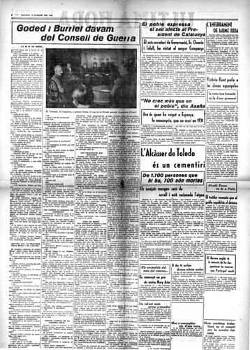 Barcelona, 11 de agosto de 1936, periódico «Última Hora» by Octavi Centelles