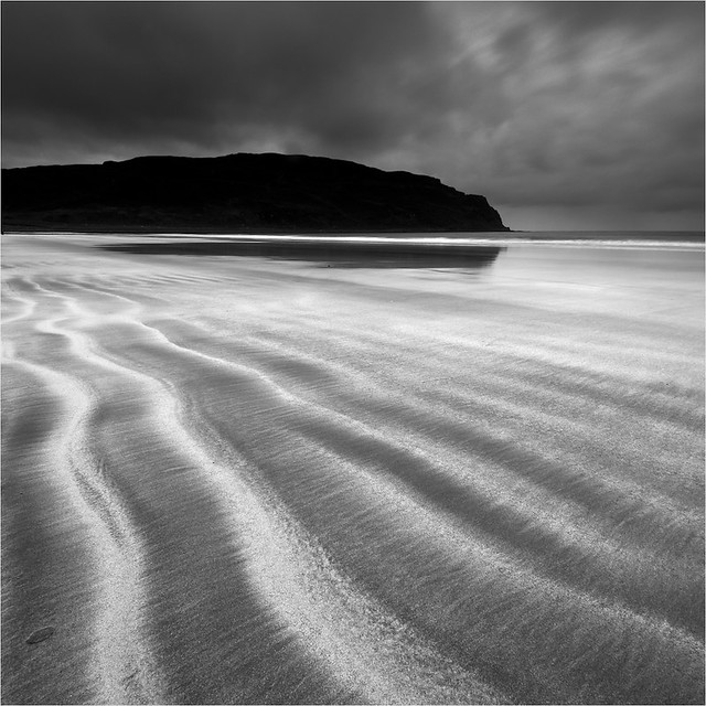 Sand waves on the Isle of Eigg