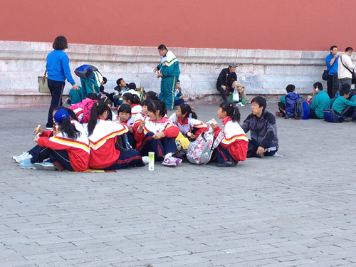 School Group, the Forbidden City, Beijing