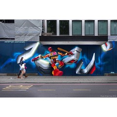 #LovePusher and #InkFetish on #GreatEasternStreet in #London. #wallkandy #graffiti #Streetart #art #painting #mural #fb #f #t #p