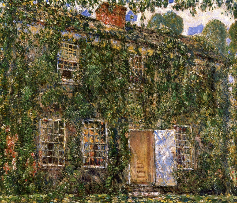 Home Sweet Home Cottage, East Hampton by Frederick Childe Hassam - circa 1916