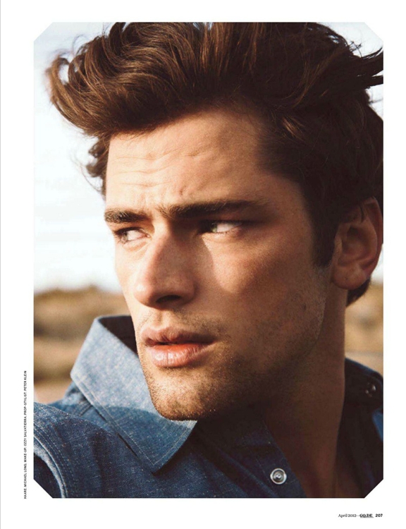Paris Texas - GQ Germany, April 2012 - Sean O'Pry by Dan Martensen and styling by Manuela Hainz