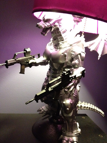Custom Mecha Godzilla Lamp