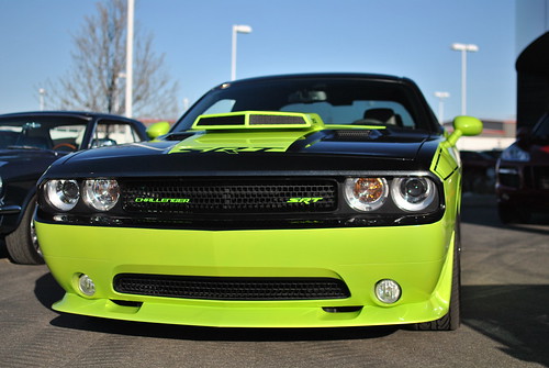 This Challenger SRT8 was pretty nice as well