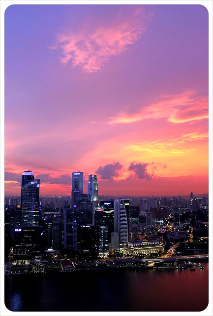 views over Singapore