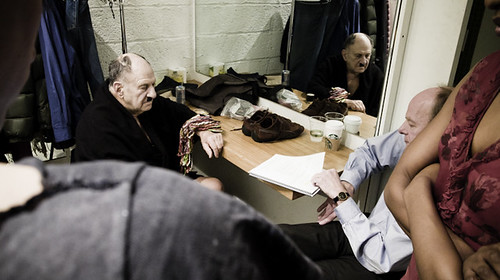 Meet the Hitlers, Cast in Dressing Room During Intermission 2,NYC