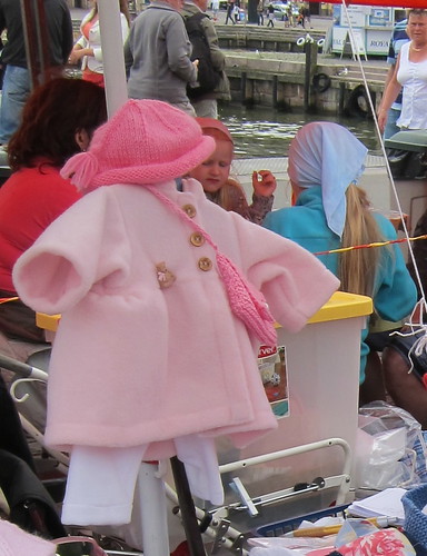 Pink coat for a doll by Anna Amnell