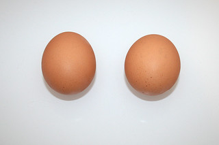 06 - Zutat Hühnereier / Ingredient chicken eggs