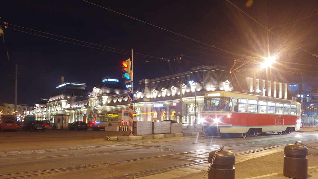 Moscow museum tram Tatra T3SU