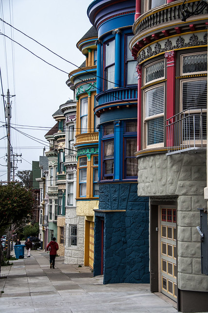 Victorian houses - San Francisco