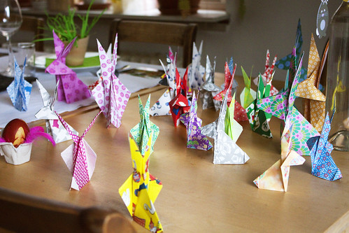 Origami Osterhasen
