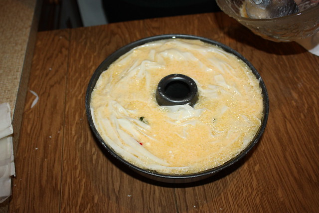Cheese pie in a cake tin by Mrs. Eleni