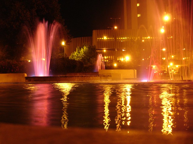municipal fountains after midnight