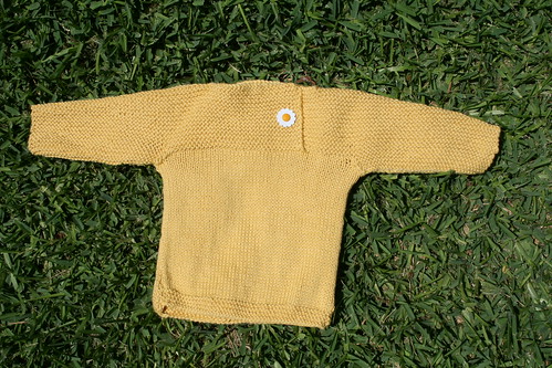 Yellow sweater for Ellie