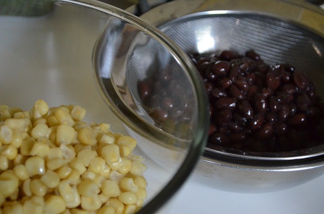 Corn and Black Beans 