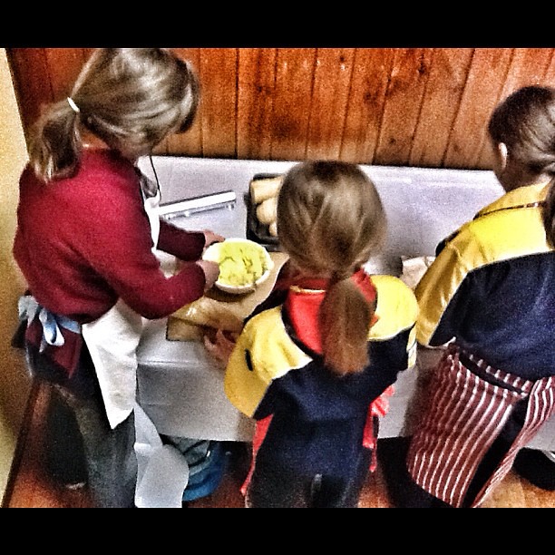 Garlic Bread Production Line. #cooking #cubs