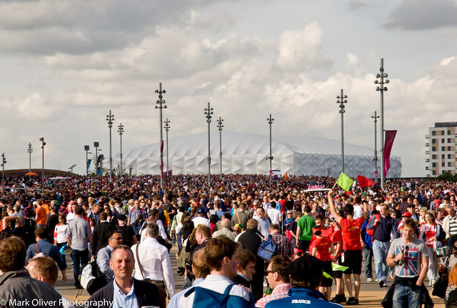 Sea of People - London Olympics 2012
