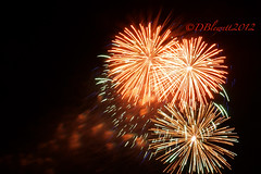 Carshalton fireworks 2012