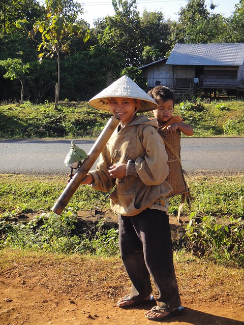 sekong province woman