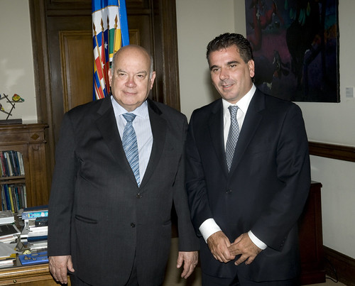 OAS Secretary General meets with the First Vice President of the City Legislature of Buenos Aires