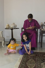 My Grand Kids Seek The Blessings of Mr Rajesh Khanna My Mentor by firoze shakir photographerno1