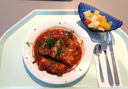 Cannelloni mit Fleischfüllung & Tomatensauce