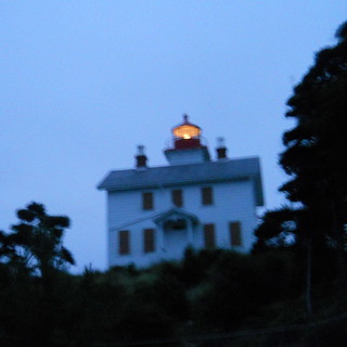 A fully functional antique lighthouse