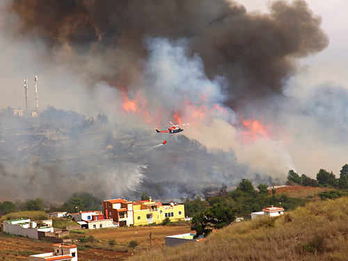 Fires in El Tanque, Tenerife