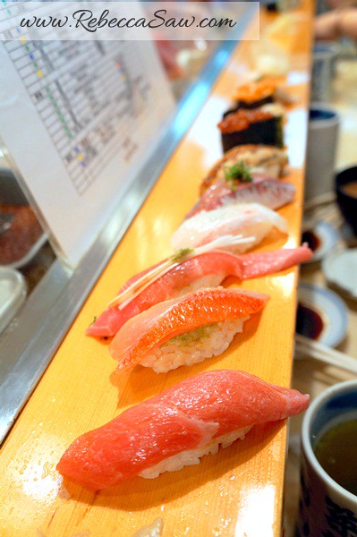 sushi dai tsukiji market - best sushi in japan