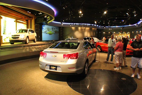 Post-show showroom - Test Track at Epcot