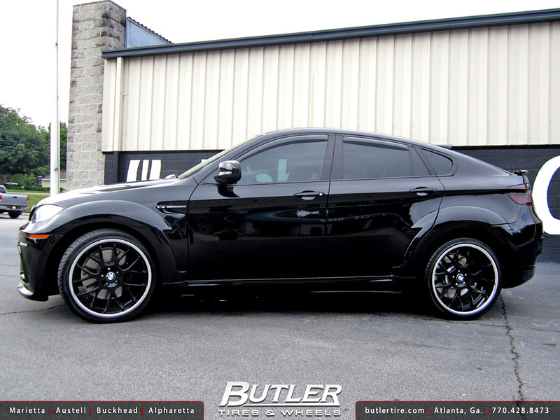 BMW X6M with 22in DUB Type 39 Wheels and Hamann Tycoon Widebody Kit