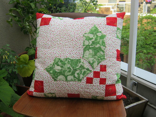 Holly Berries pillow cover