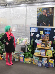 Margaret Mahy displays at libraries