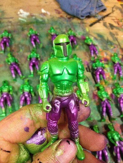 Customized Sucklord figure WIP by Skinner