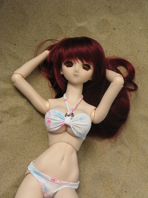 Kaori at Sandbox beach