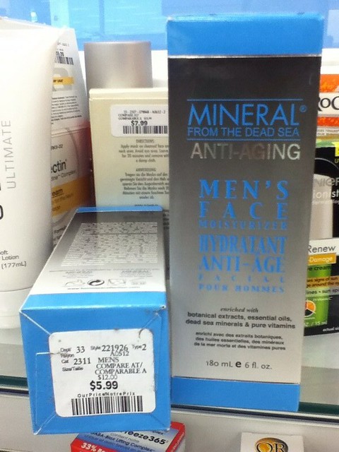 Mineral from the dead sea anti-aging 180ml $5.99