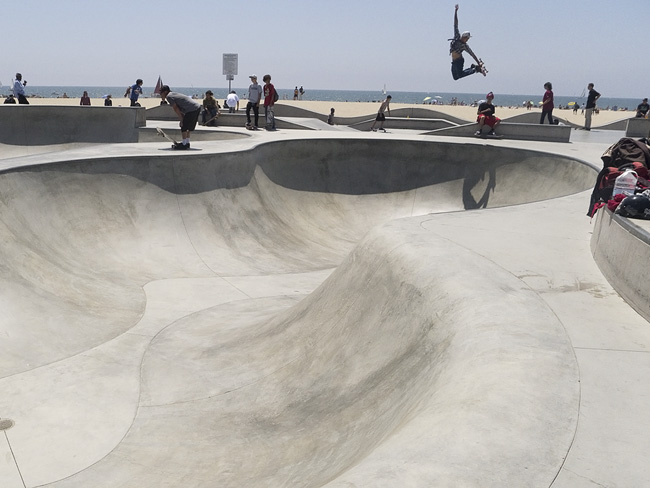 Skate park, Venice Beach