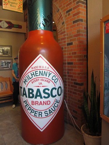 Giant Tabasco Sauce Bottle