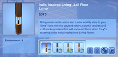 India Inspired Living- Jali Floor Lamp