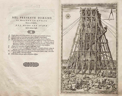 004-Della trasportatione dell'obelisco Vaticano…1590- Doménico Fontana-© Biblioteca Nacional Digital de Portugal
