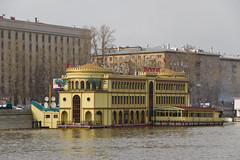 Restaurant flottant sur la Moskova