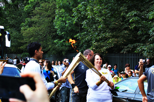Olympic torch "Kiss"