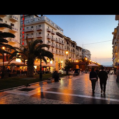 Thessaloniki dusk