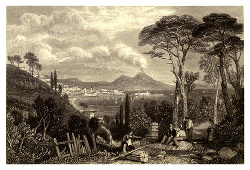 018-Bahia de Napoles-Finden's illustrations of the life and works of Lord Byron…1833-William y Edward Finden
