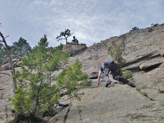 Andy Cleaning First Pitch of Flatironette