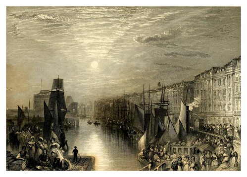 001- Havre-Wanderings by the Seine (1834)- Joseph Mallord William Turner