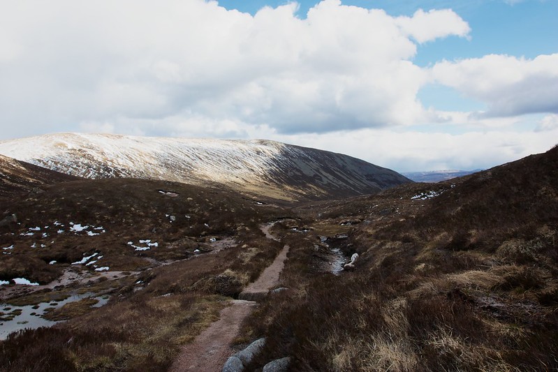 The track to Glen Derry